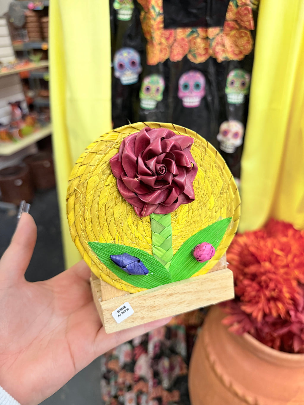 Servilletero Artesanal Floral