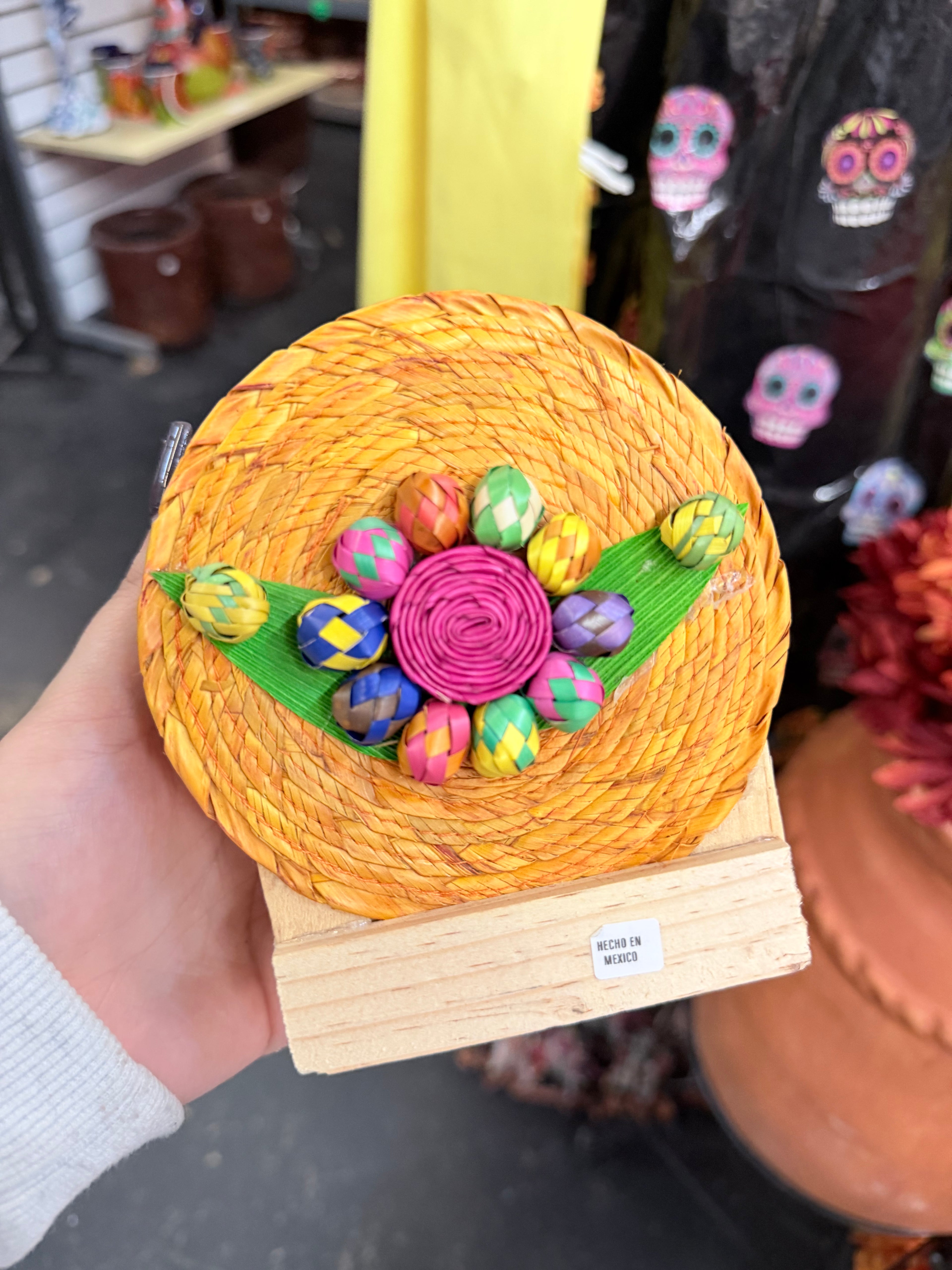 Servilletero Artesanal Floral