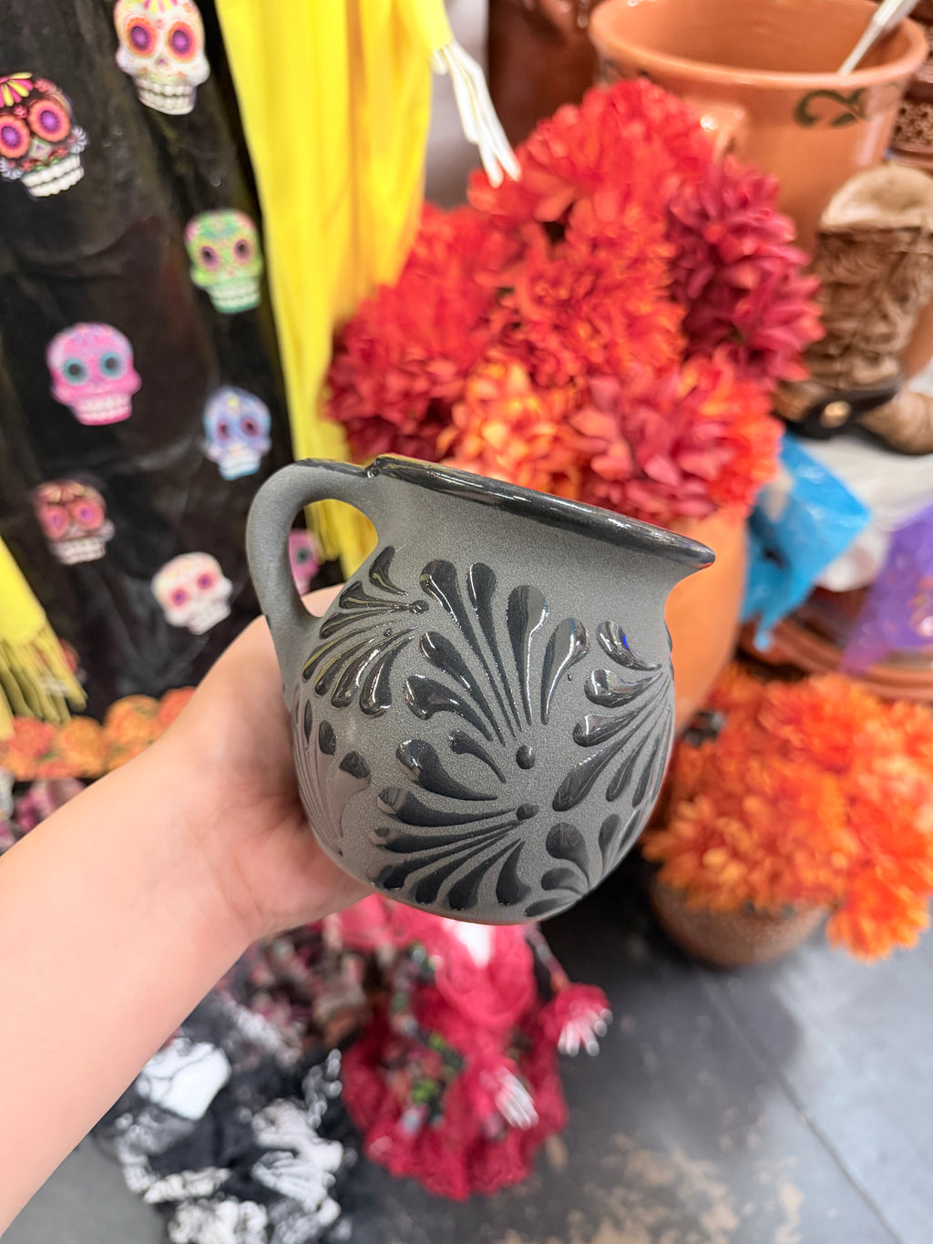 Taza Artesanal Negro Tradicional