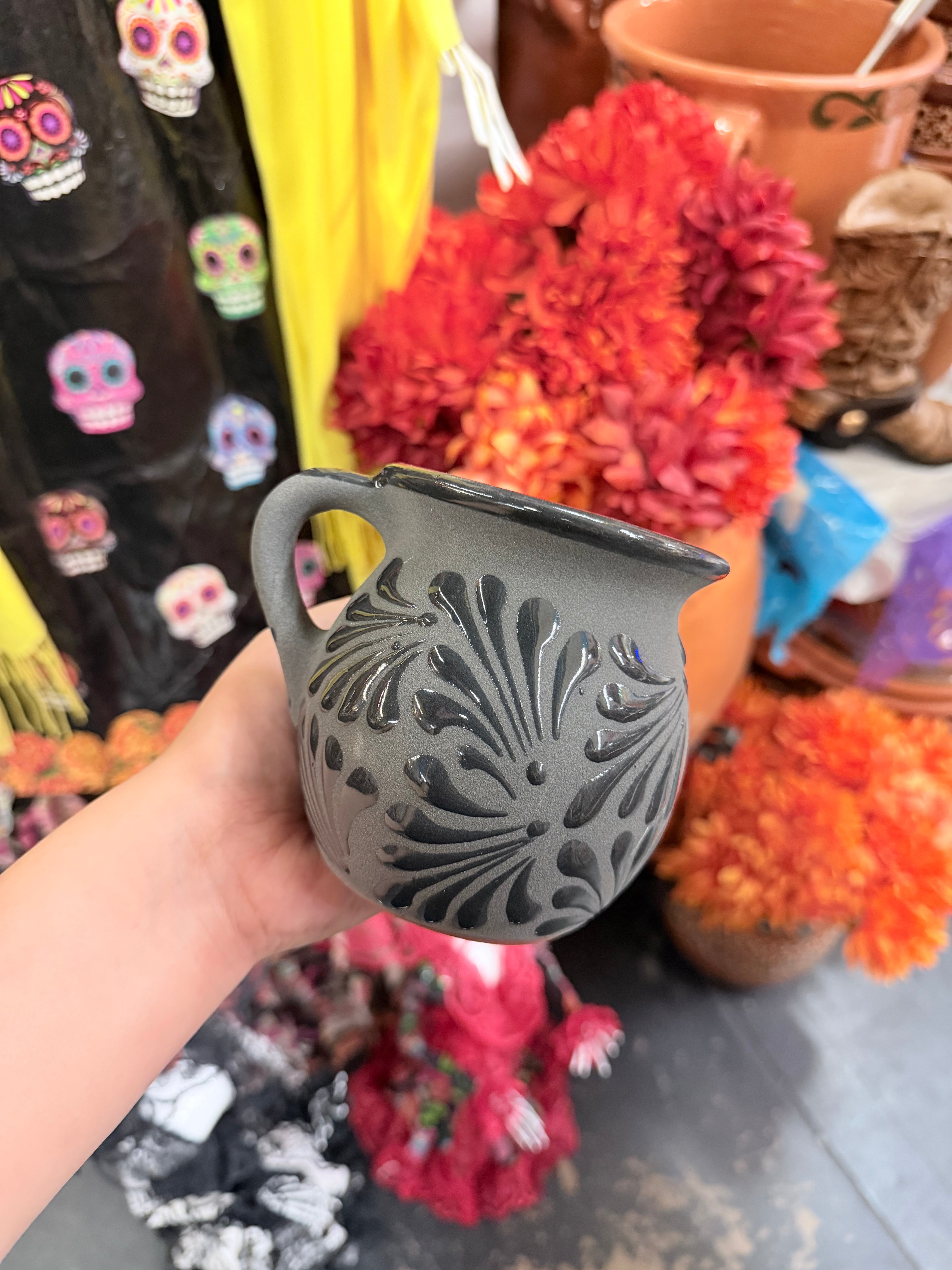 Taza Artesanal Negro Tradicional