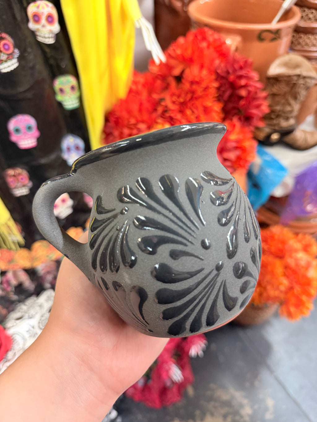 Taza Artesanal Negro Tradicional