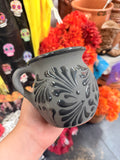 Taza Artesanal Negro Tradicional