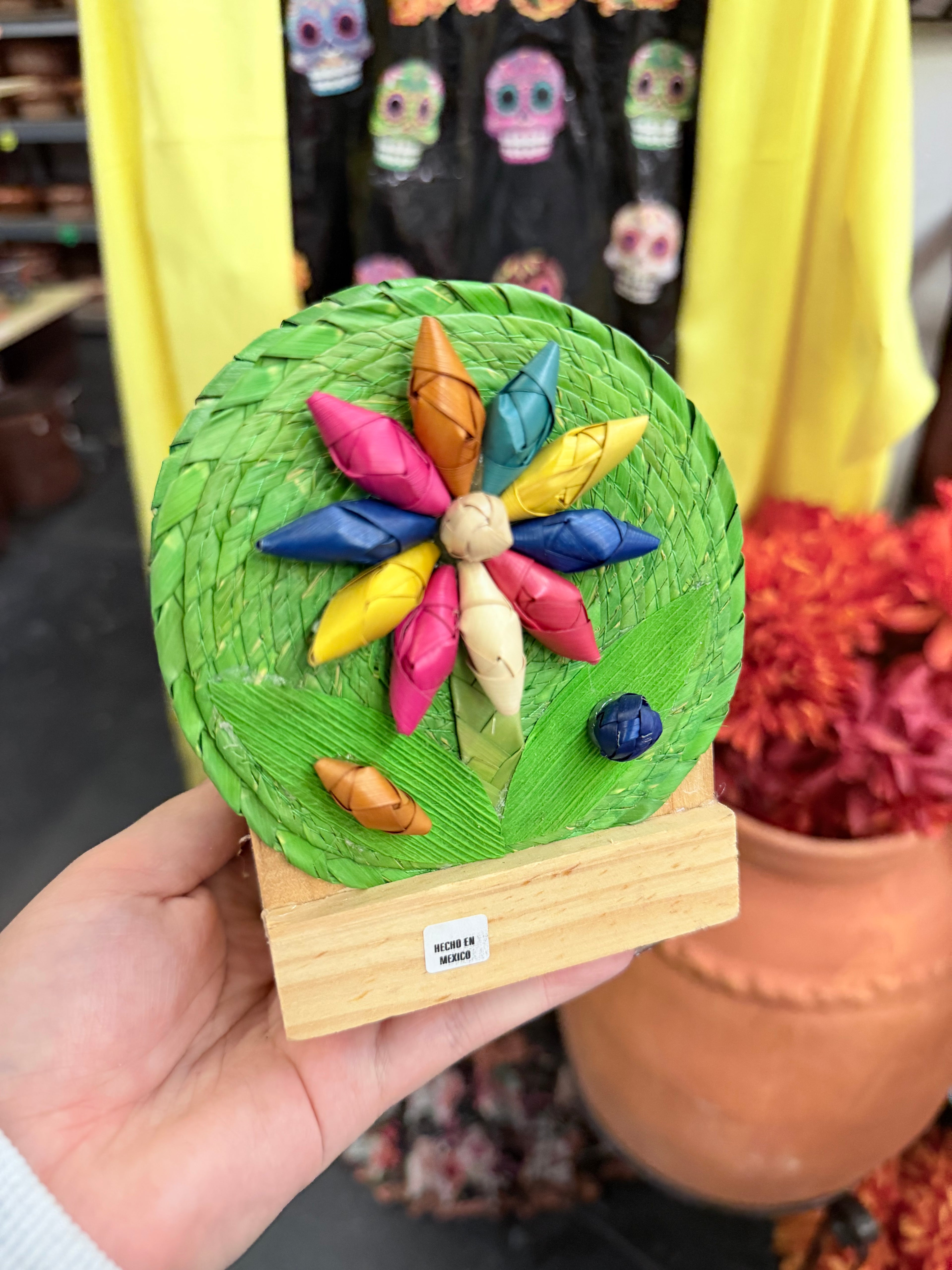 Servilletero Artesanal Floral