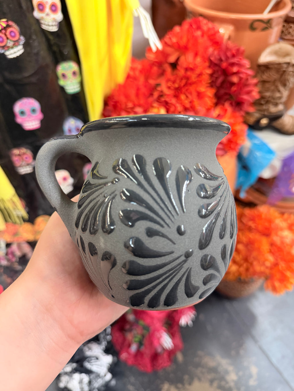 Taza Artesanal Negro Tradicional