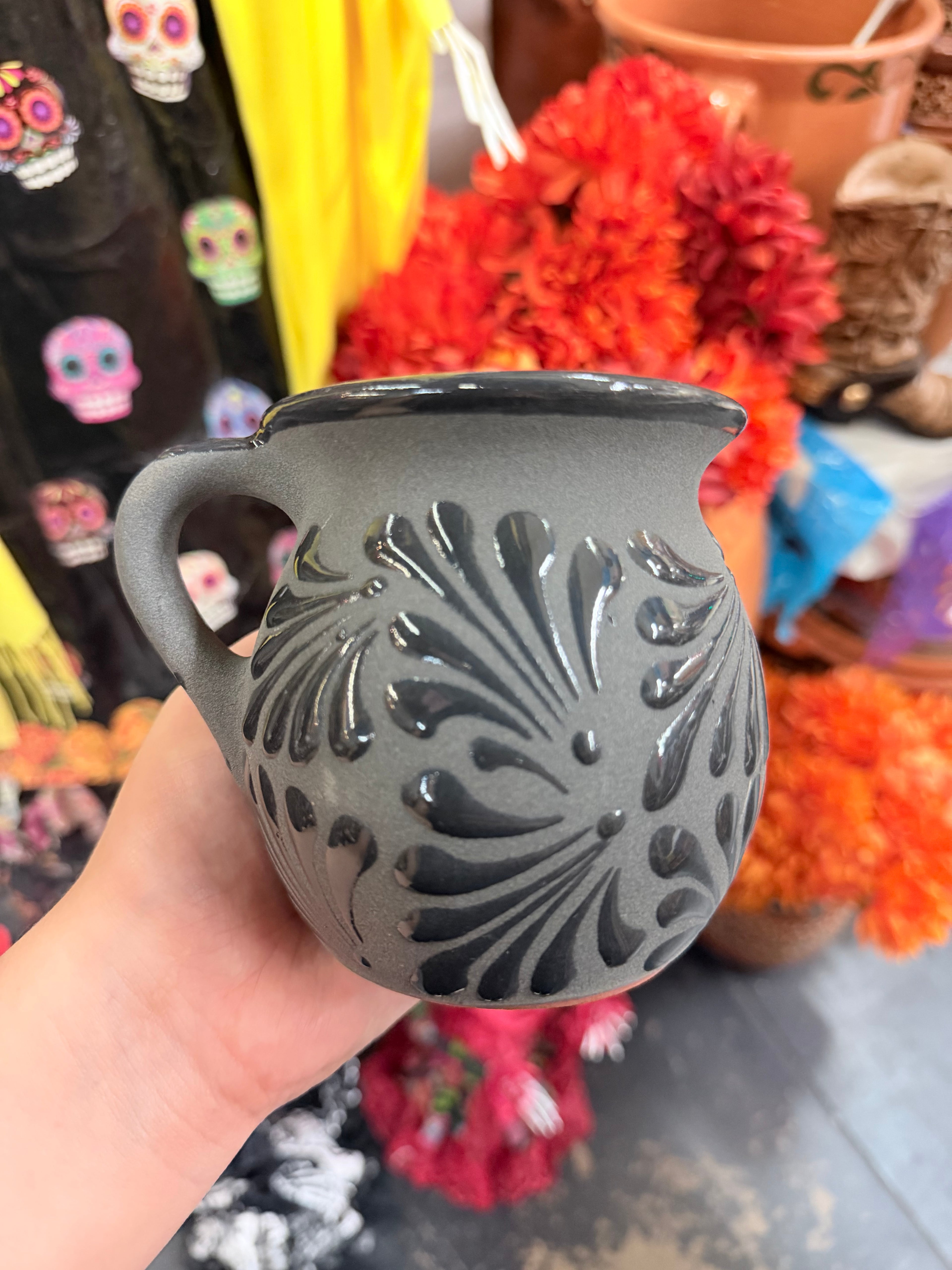Taza Artesanal Negro Tradicional