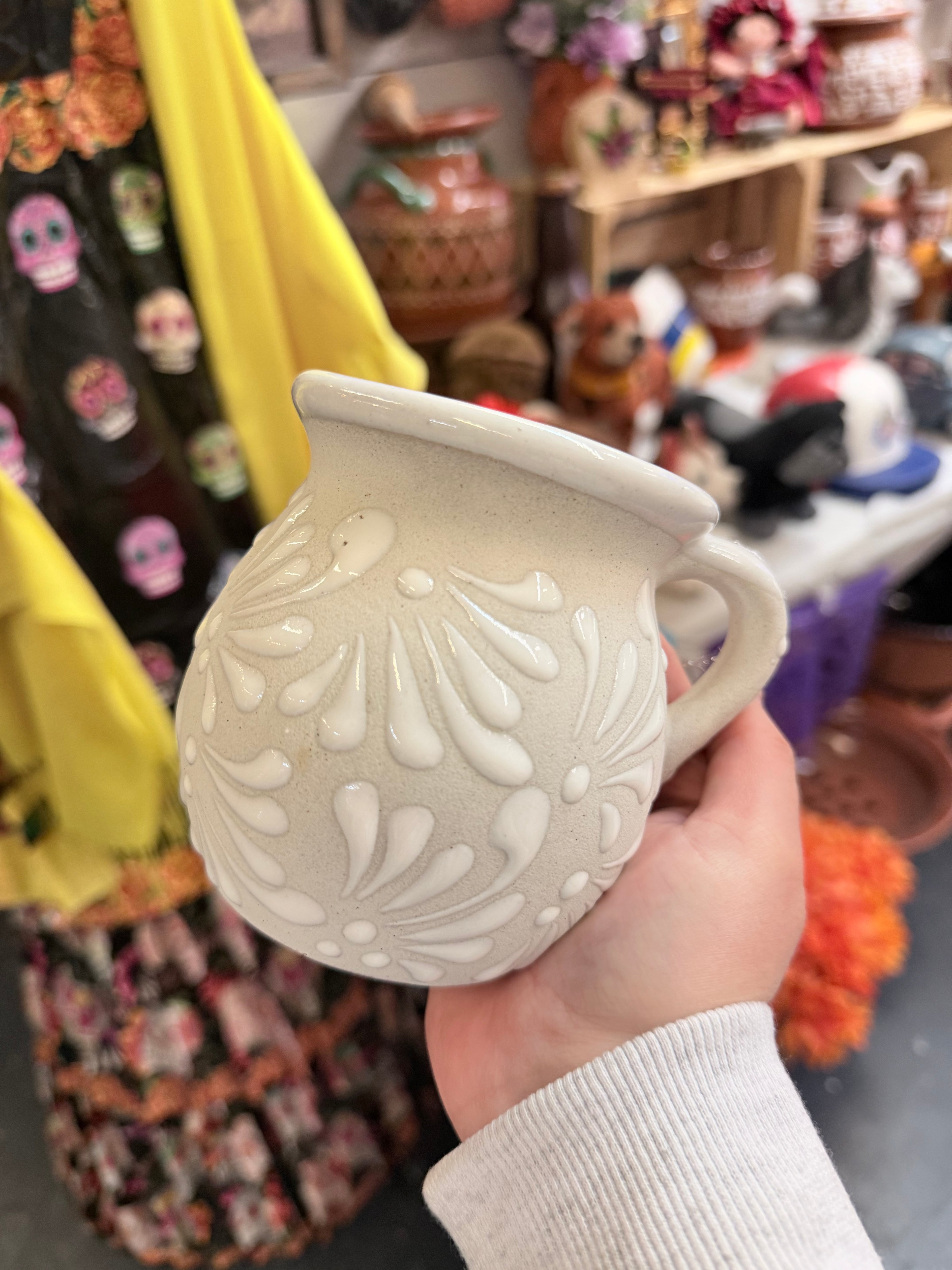 Taza Engobe blanca