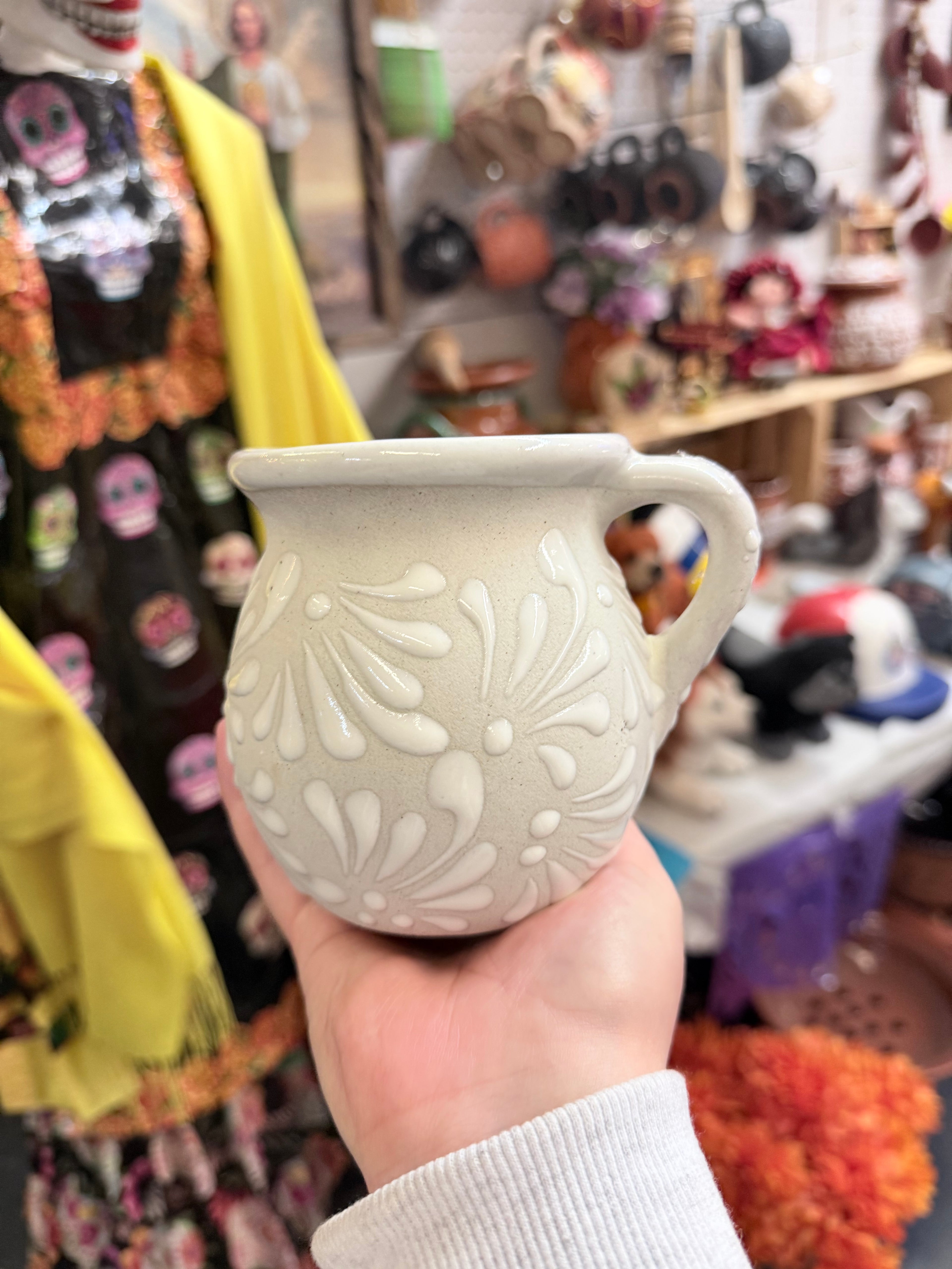 Taza Engobe blanca