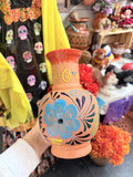 Flor de Cielo Ceramic Vase