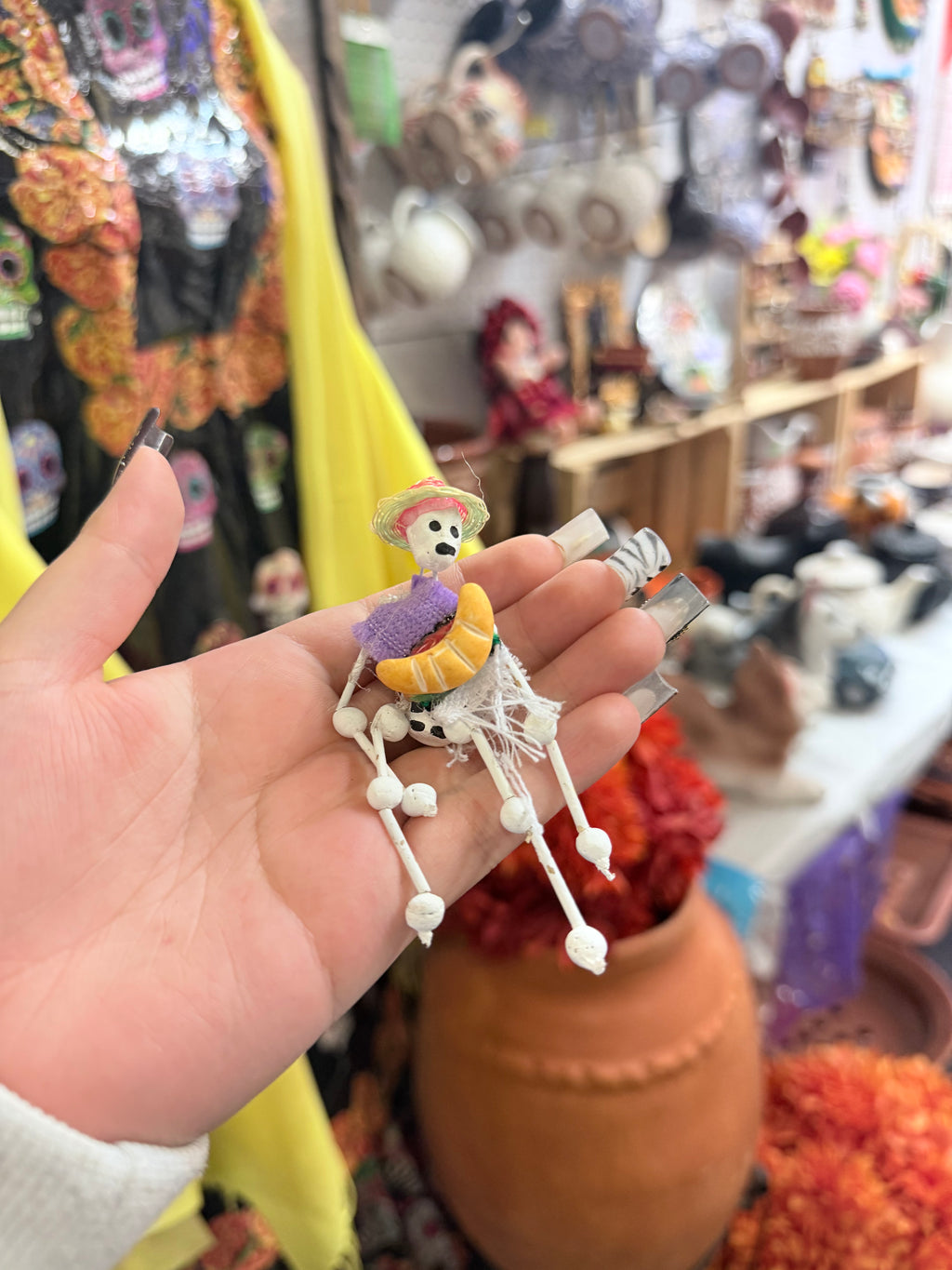 Imán de Esqueleto Sorpresa